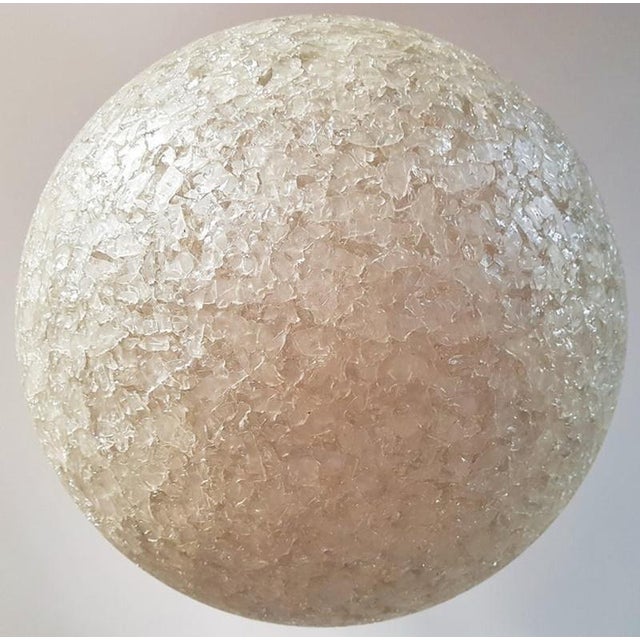 Mid-Century Spherical Shape Resin Pendant Lamp, Italy, 1960s For Sale - Image 18 of 18
