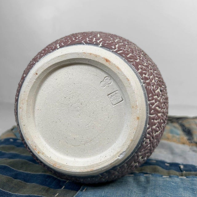 Japanese Tea Ceremony Set Shiso-Te Glaze, 1960s, Set of 3 For Sale - Image 11 of 13