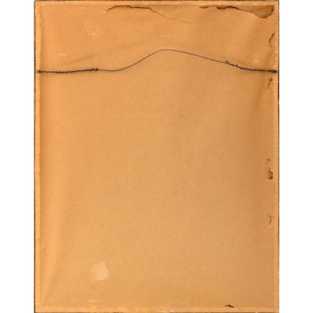 Black Serge Shart Seated Man Lithograph, 1965 For Sale - Image 8 of 8