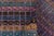 Textile Boho Chic Purple/Blue High Low Wool & Silk Rug - 8'11'' X 12'3'' For Sale - Image 7 of 9