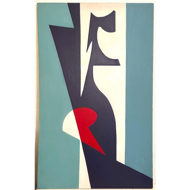 Abstract Expressionism Margarita Gibbons, Large Abstract Expressionist Oil Painting Margarita Gibbons Met Opera Ballet For Sale - Image 3 of 9