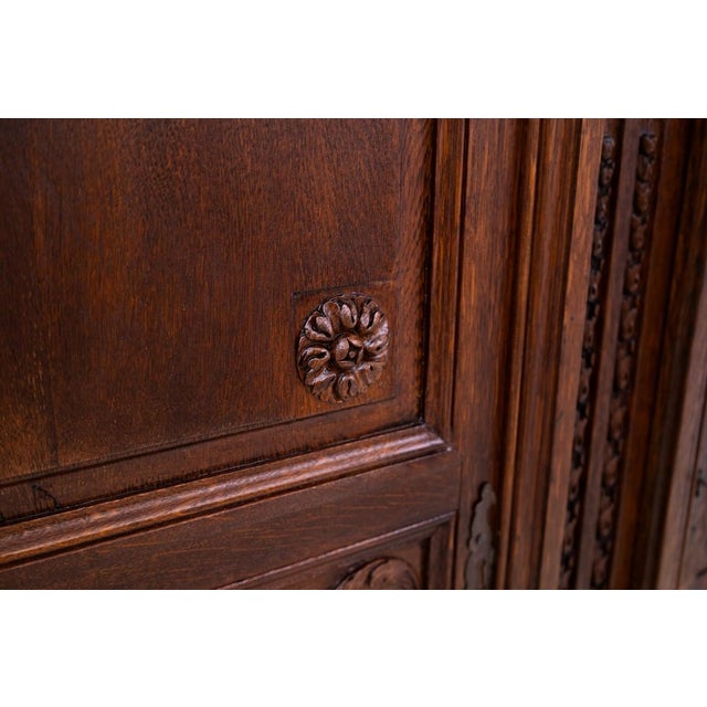 Large Antique Mid-19th Century Wardrobe, France For Sale - Image 13 of 18