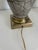 1980s 1980's Frederick Cooper Chinoiserie Metallic Porcelain and Brass Table Lamps For Sale - Image 5 of 7
