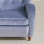 Italian Cornflower Blue Velvet Lounge Chair in the Manner of Paolo Buffa, 1950s For Sale - Image 10 of 11