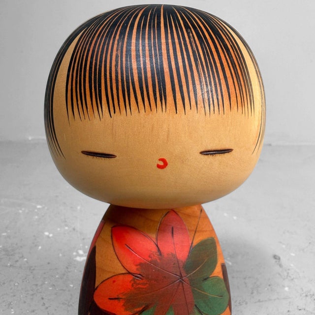 Shōwa Yamazato Kokeshi by Yuji Kawase, 1970s For Sale - Image 6 of 11
