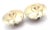White Late 20th Century Tiffany & Co. Angela Cummings Gold, Mother of Pearl, Black Jade Checkerboard Earrings - 2 Pieces For Sale - Image 8 of 9