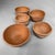 Contemporary Vintage Japanese Bamboo Baskets, 1980s, Set of 5 For Sale - Image 3 of 12