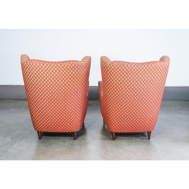 Brown Set of Lounge Chairs by Gio Ponti, 1940s For Sale - Image 8 of 10