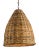 Farmhouse Currey & Company Basket Pendant For Sale - Image 3 of 3