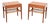 Vintage Danish Teak Side Tables by Severin Hansen for Haslev, 1960s, Set of 2 For Sale