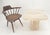 Polished 27x27" Travertine Square Top Single Pedestal Side End Lamp Table Mint For Sale - Image 11 of 16