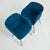 1980s Vintage Fiber Armchairs in Grey Textile Upholstery by Iskos-Berlin for Muuto, 1980s, Set of 2 For Sale - Image 5 of 6