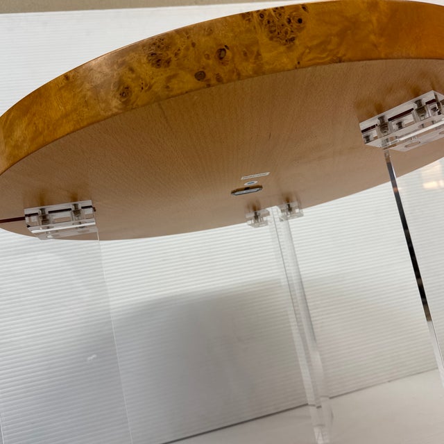 Wood Jonathan Adler Bond Occassional Table For Sale - Image 7 of 12