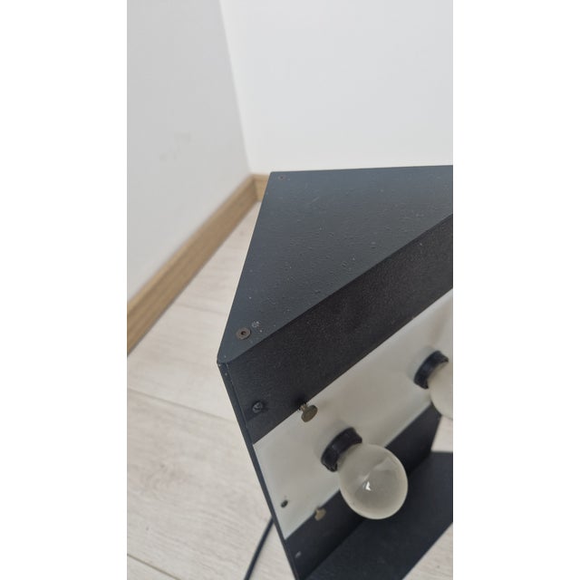 Vintage Accademia Table Lamp in Metal and Canvas by Cini Boeri for Artemide, 1970s For Sale - Image 14 of 18