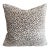 Nancy Corzine Cheetah Cut Velvet Down Pillow For Sale