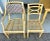 1970s McGuire Bamboo and Rattan Flip-Top Games Table With Extension Leaves and Four Dining Chairs For Sale - Image 11 of 12