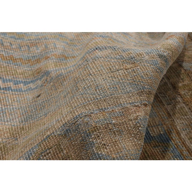 Antique Turkish Oushak Rug, 04'04 X 05'02 For Sale In Dallas - Image 6 of 10