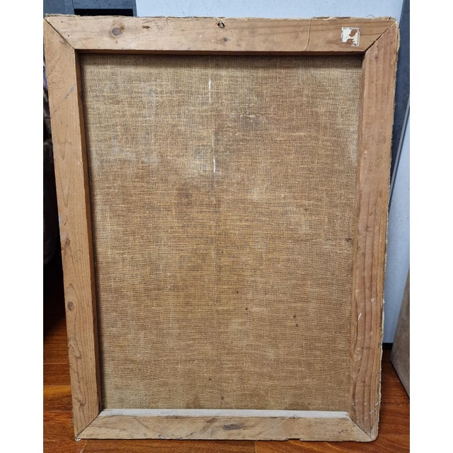 The Education of the Virgin or Saint Anne Teaching Mary to Read, Early 19th Century, Oil on Canvas For Sale - Image 9 of 10