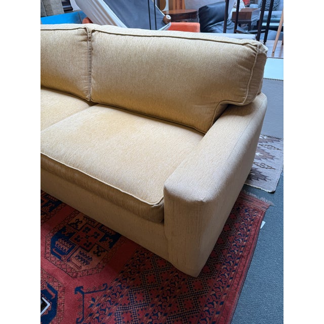 Wood Coleman of California the Erin Chenille Sofa For Sale - Image 7 of 12