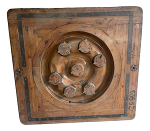 Vintage Wooden Train Mold , Slovakia, 1930