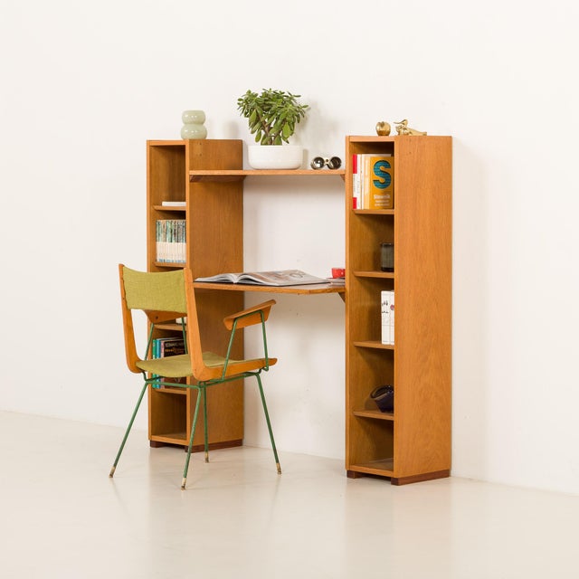 Vintage Oak Desk from Hundevad & Co., Denmark, 1970s For Sale - Image 12 of 12
