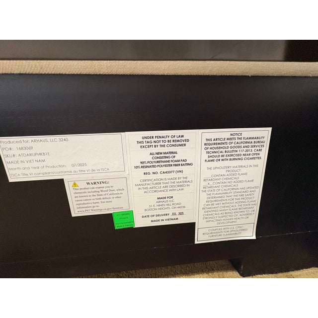 Arhaus Darien Shelter Bed With High Footboard — King (60") For Sale - Image 10 of 18