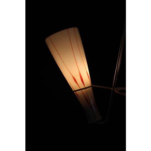 Czechoslovakian Glass Chandelier, 1970s For Sale - Image 12 of 13