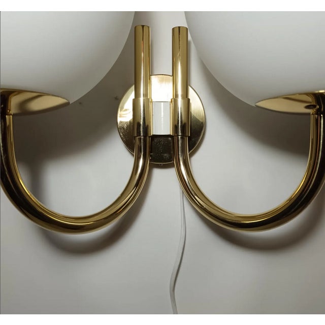Vintage Sconce from Glashutte Limburg, 1970s For Sale - Image 4 of 10
