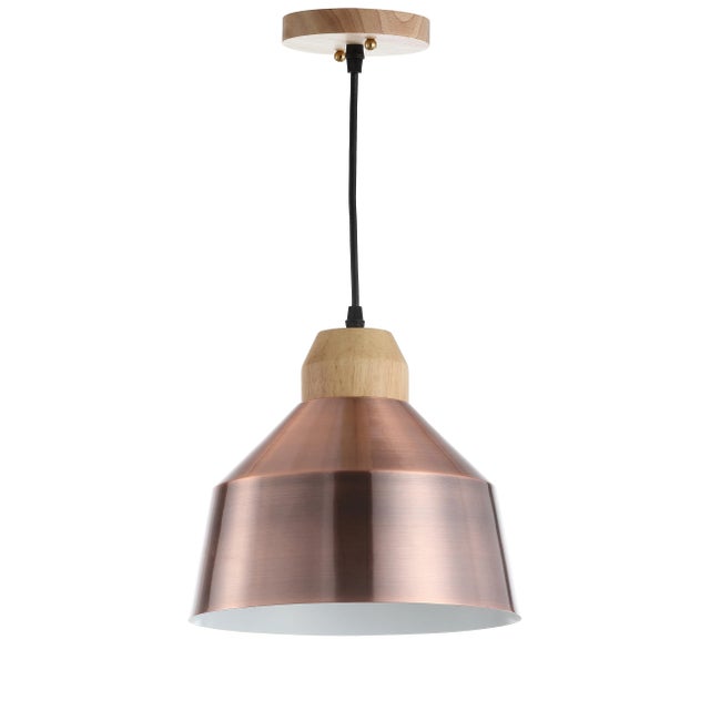 2020s Modern Pendant - Copper & Light Brown For Sale - Image 5 of 5