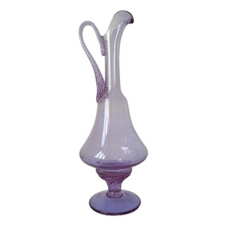 Postmodern Murano Glass Bottle, Italy, 1960s For Sale