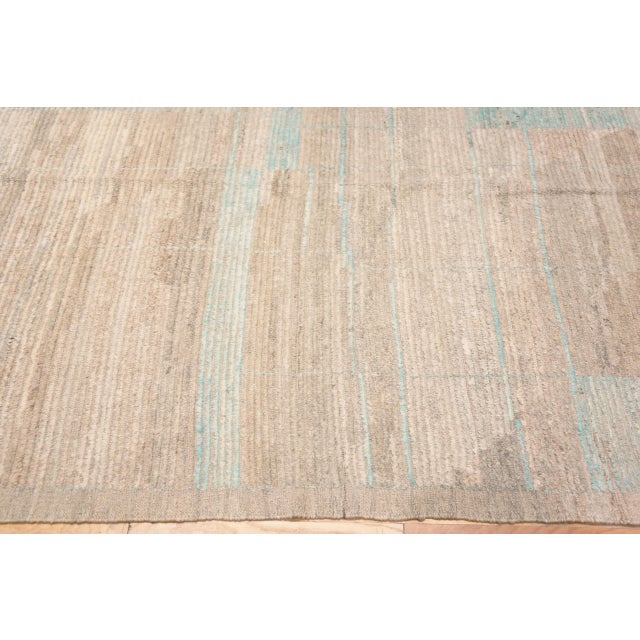 Nazmiyal Collection Large Contemporary Abstract Area Rug For Sale - Image 4 of 7