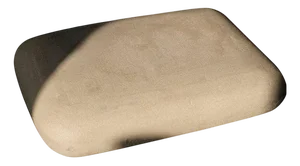 Sabbia Wood and Lime Cement Mixture Incense Holder by Dennis Kaiser