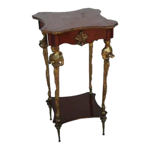 Late 19th Century Empire Gilt Mounted Bronze Table