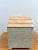 Art Deco Style Maitland-Smith Tessellated Pink Marble & Brass Chest, Jewelry Box For Sale - Image 10 of 13