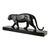 Metal Irenée Rochard, Art Deco Panther Sculpture, Black Patinated Metal, 1930s For Sale - Image 7 of 13