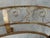 Hollywood Regency Hand Gilt Wrought Iron Oval Coffee Table - Newly Painted For Sale - Image 11 of 12