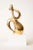 Vintage Bronze Intertwined Figurative Abstract Sculpture on White Marble Base, 1960's For Sale - Image 10 of 12