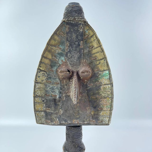 The Kota Mahongwe reliquary figure stands as a significant Gabonese African art piece created by the Kota people of...