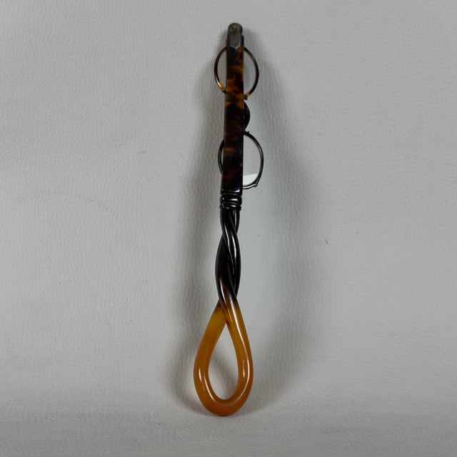 20th Century Lorgnette Theatre Glasses with Worked Handle For Sale - Image 3 of 9