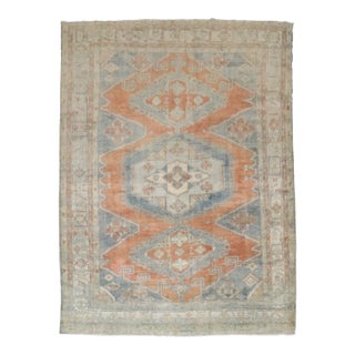 Antique Geometric Persian Veece Room Size Rug For Sale