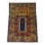 Antique Ottoman Turkish Rug | Mihrab Design With Columns and Lamp | 4x6 For Sale