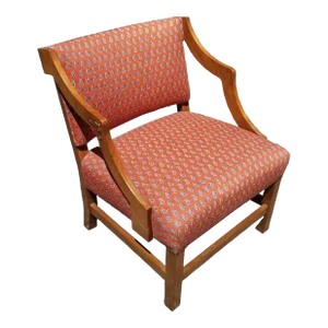 1970s Shintoaster Armchair With Paisley Dot Fabric
