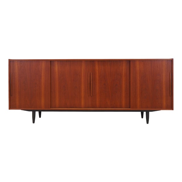 Danish Teak Sideboard, 1970s For Sale