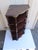 English Mahogany Open Shelves Corner Cabinet For Sale - Image 9 of 9