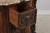 1930s Vintage Louis XV Style Carved Inlaid Commode Server W. Marble Top For Sale - Image 5 of 18