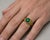 Not Yet Made - Made To Order Men’s Green Onyx Ring With Arabic Calligraphy Design, Size 7.5 For Sale - Image 5 of 5