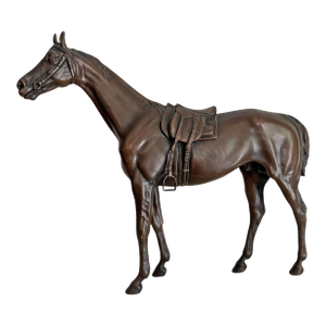 Bronze Thoroughbred Horse Sculpture