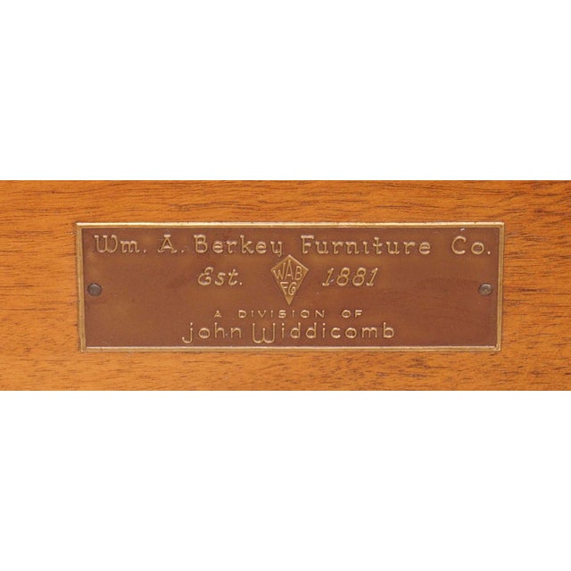 W. A. Berkey & J. Widdicomb 2 Tier Cherry Wood Side Table For Sale - Image 11 of 12