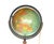 Vintage 1940s World Globe on Duncan Phyffe Style Floor Stand For Sale In New York - Image 6 of 17