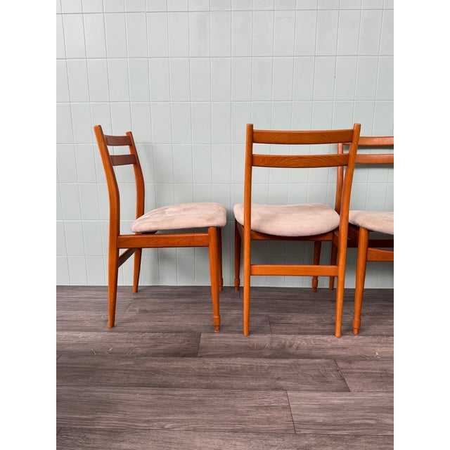 Italian Scandinavian Style Chairs, 1960s, Set of 6 For Sale - Image 6 of 18
